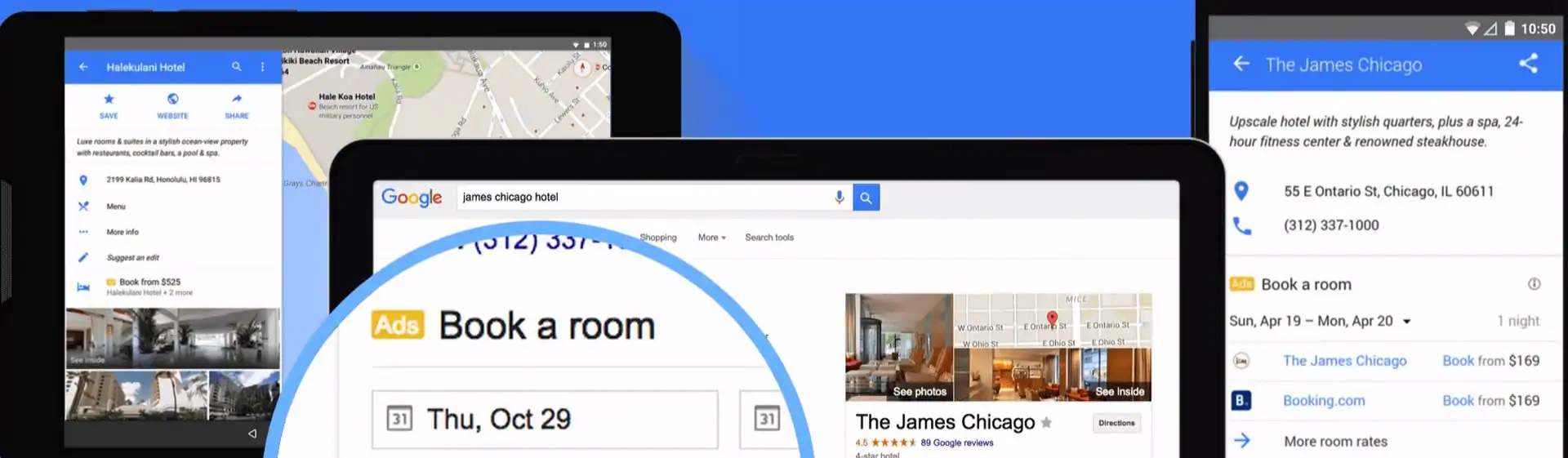 Oteller İçin Google Hotel Ads